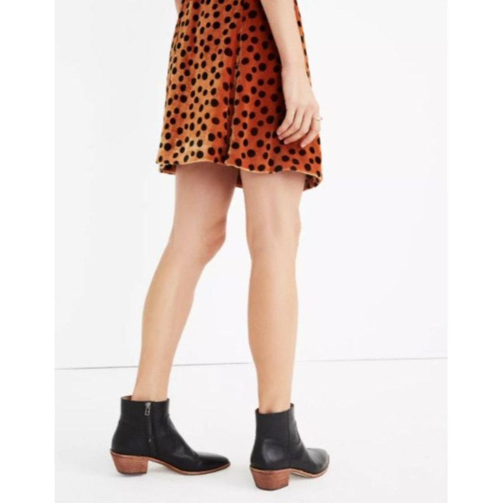 Madewell Womens 7.5 Black Leather The Charley Boot